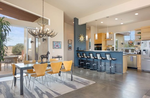 Pioneertown House | Jackalope Junction - Pool, Hot Tub, Fire Pit, BBQ and Desert Views!