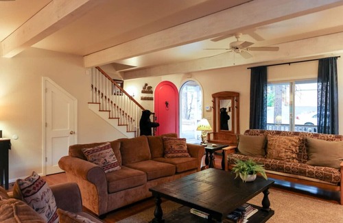 Big Bear Lake House | Knollwood Retreat Spa, Game-room, EV Charger