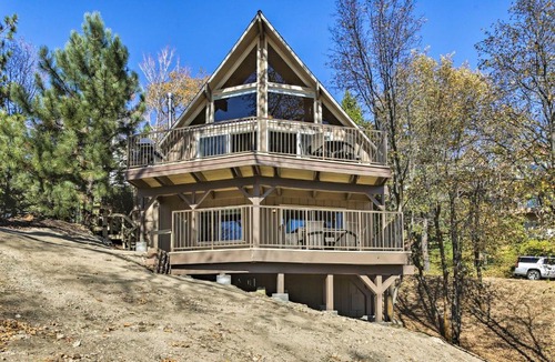 Lake Arrowhead House | Lake Arrowhead House with Spa and Mountain and Lake Views!