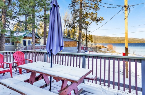 Patton Cabin | Lakeside Family Cabin at Shore Acres Lodge Big Bear