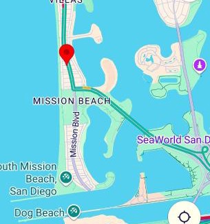 Mission Beach Apartment | Luna Azul, cozy condo only steps to Mission Beach! Free Internet