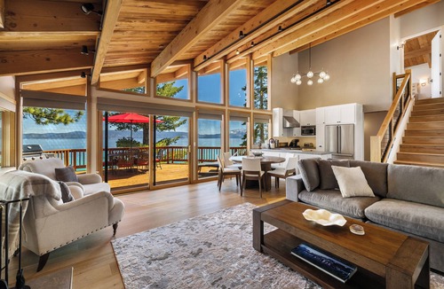 Tahoma House | Lux Newly Remodeled Tahoe Lakefront Home with Stunning Views and Chef's Kitchen!
