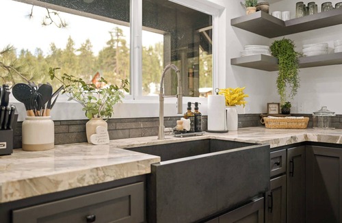 Boulder Bay Cabin | Luxe Lakefront Cabin w/Hot Tub, Game Room, Boat Dock.