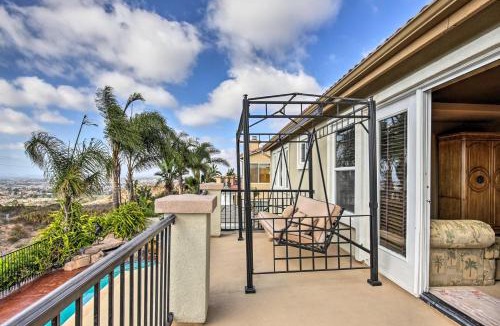 Ocean View Hills House | Luxe San Diego Getaway with Pool and Ocean Views