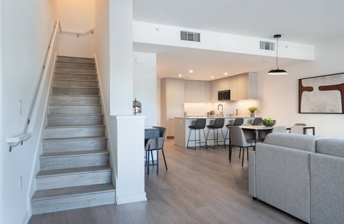 Melrose Condo | Luxe Urban Escape in West Hollywood – Furnished Stays, Resort-Style Living!