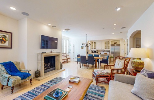 The Funk Zone House | Luxe Villa in Funk Zone | Outdoor Kitchen, Mountain View, 2 Blocks to Beach