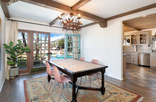 Altadena House | Luxe Villa with Private Pool, Hot Tub, Fireplace, WiFi, Central AC - Dogs OK