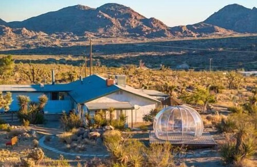 Joshua Tree Highlands House | Luxury Desert Gem~HotTub~GameRoom~360 Views~5 Min to Park