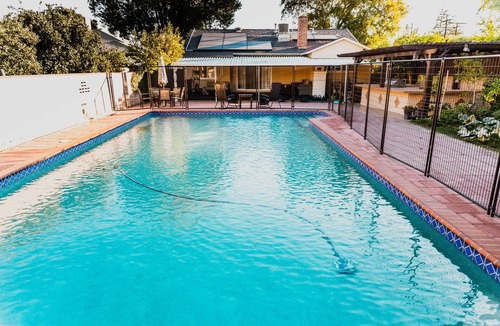 Lake Balboa House | Luxury Lake Balboa House with a Large Heated Pool