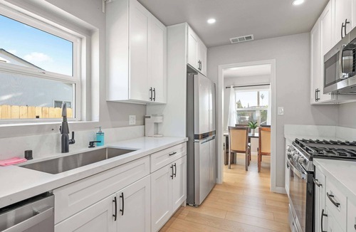 Monrovia House | Luxury Modern Retreat with Spacious Yard & Premium Comfort