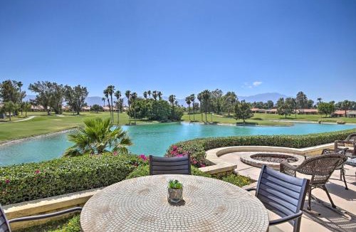 Palm Desert Apartment | Luxury Palm Desert Condo with Patio on Golf Course!