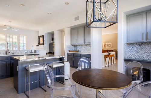 Palm Desert House | Luxury, spacious, spa home, sleeps 8, Chef Kitchen, office, plus sep. casita.