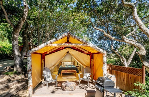 Carmel RV Rental | Luxury Tent - Pet Friendly