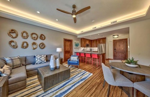 South Lake Tahoe Apartment | Luxury Two Bedroom Residence Steps From Heavenly Village Condo