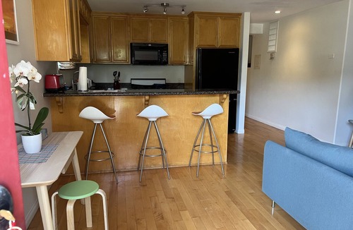 Sand Section Apartment | Manhattan Beach Walkstreet with front patio, furnished or unfurnished