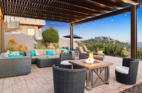 Escondido Apartment | Mediterranean Haven with Views in Escondido