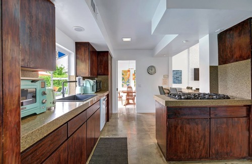 Palm Springs House | Mid-Century Charmer with Private Pool & Huge Back Yard - City ID # is 004091