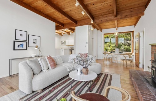 Inverness Cottage | Mid-century cottage & studio with Tomales Bay views in Old Inverness
