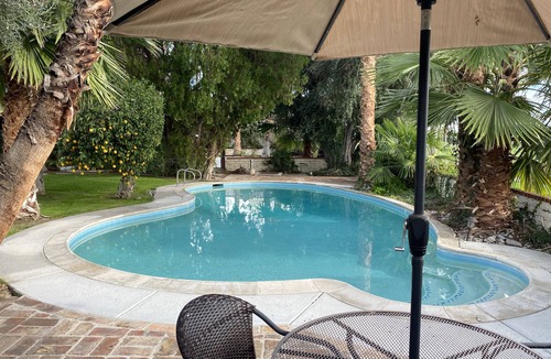 Palm Desert House | Mid-Century Private Gated Home facing South on the Golf Course in a Gated C.C