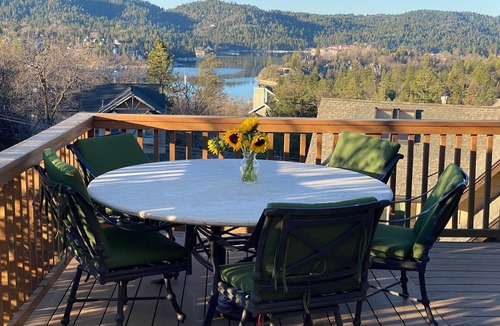 Lake Arrowhead House | Modern 6 bedroom retreat, stunning lake views, close to village!
