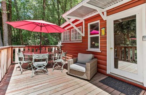 Hacienda House | Modern Cabin Retreat with Swim Spa Hot Tub and Air Conditioning