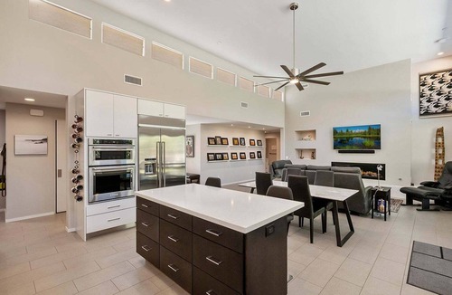 Coachella Valley House | Modern Cove Oasis. Double private lot, lap pool, close to trails and Old Town