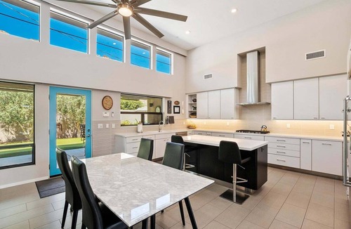 Coachella Valley House | Modern Cove Oasis. Double private lot, lap pool, close to trails and Old Town