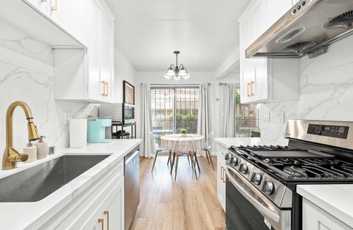 Monterey Park Apartment | Modern Cozy Retreat Stylish Stay with Patio & Parking