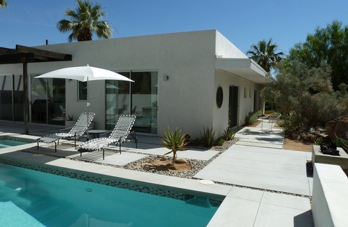 Palm Springs House | Modern Hillside Retreat+Private+Great Views+Wind-Protected +Paradise!