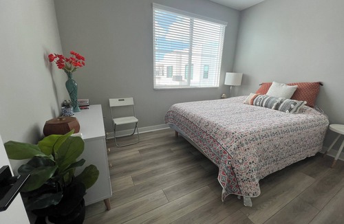 Gardena House | Modern Home in Gardena. Close to LAX, SoFi. Newly built in 2023. Gated Community