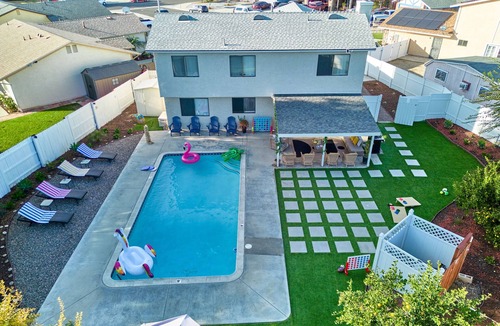 Hemet House | Mountain Oasis Home with Pool- Pet friendly