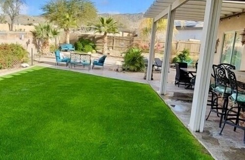 Desert Hot Springs House | Mountain & Sunset Views, Private Salt water Pool Spa, Putting Green, Spacious