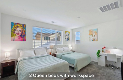 Sun City House | Mountain View 4-Bedroom House in Menifee, Spacious, Ranch-Style, 12 Guests Max