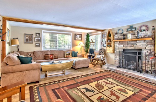 Big Bear Lake House | Mountainaire Cabin: steps to Lake/Park/Restaurants