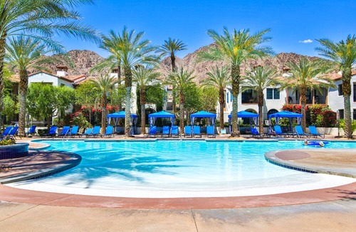 La Quinta Condo | Near Pool! Premier Location at Clubhouse Upstairs, Pet Friendly! (L48)