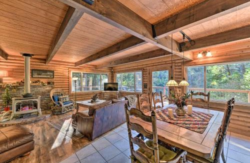 Pollock Pines House | Near Vineyards Cabin with Hot Tub in Pollock Pines!