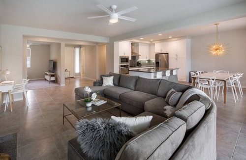 Bermuda Dunes House | New House, Near Everything! 4BR w/Pool, Hot Tub & Fire-pit (Sleeps 10)