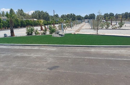 Desert Hot Springs RV Rental | New Modern RV Resort with Mountain Views Site 41