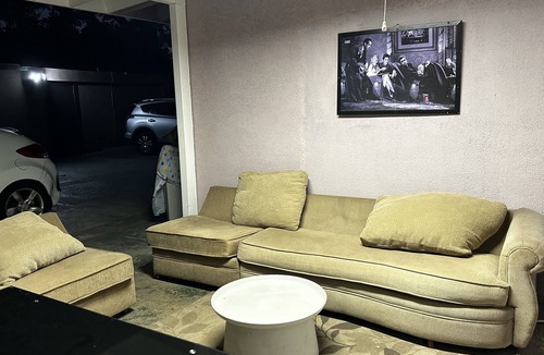 El Monte House | Newly decorated room, automatic big iron door, smart lock safety and convenience