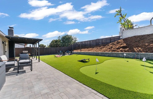 Serra Mesa House | Newly Renovated 4BR w/Golf, Game Room, Fire Pit