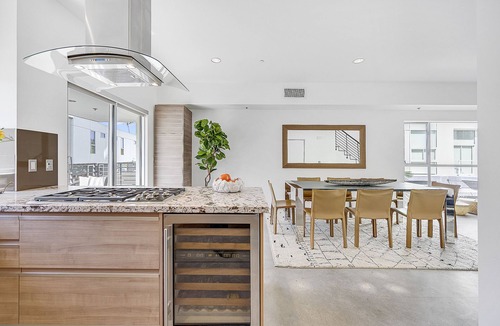 Marina Peninsula House | Nicest building in beach area 1 block from Venice Pier and Beach. Designer Done.
