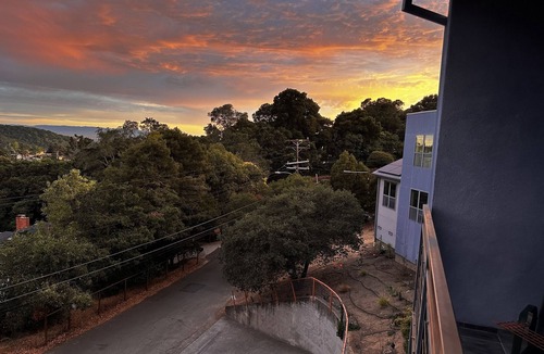 Sequoyah House | Oakland Hills Home: Artistic, Spacious, with Views, Home Office, and Gym