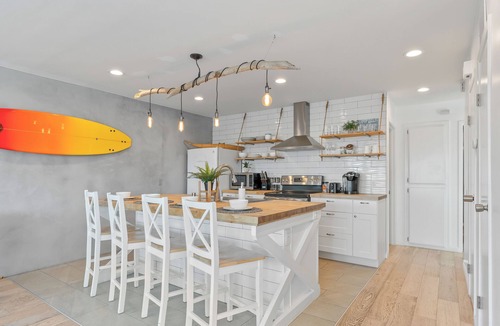 San Clemente Apartment | Ocean View + Deck, Walk to Trestles Beach | El Camino Surfhouse B by AvantStay