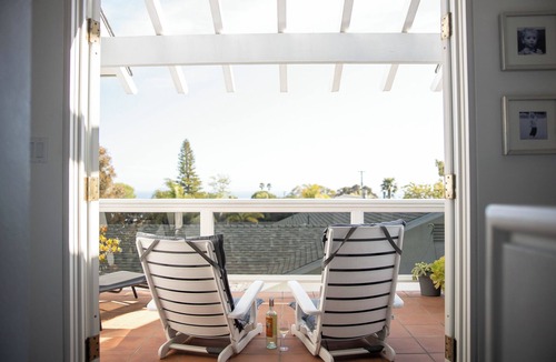 The Mesa House | Ocean View spacious four bedroom home on the Mesa in Santa Barbara.