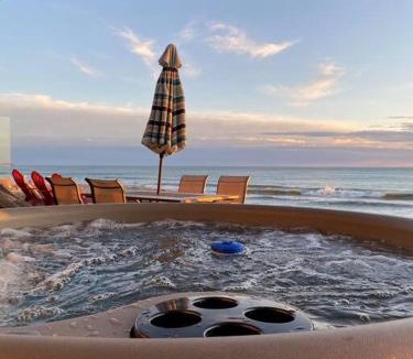 Capistrano Beach House | ON THE SAND! Private Beach! OCEAN FRONT HOT TUB!