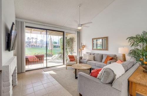 Palm Desert Apartment | Palm Desert Condo with Patio and Golf Course Views