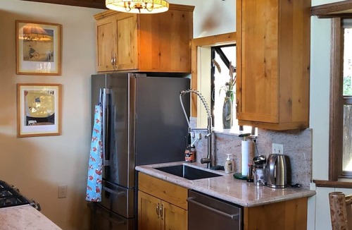 Lake Arrowhead Cabin | Peaceful Cozy Cabin Amongst the Trees with View of Lake Arrowhead