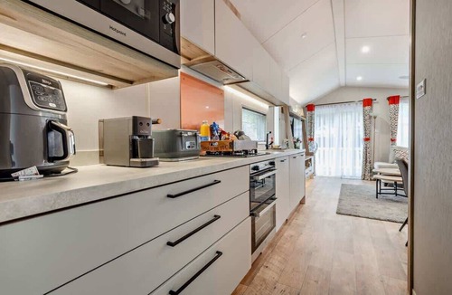 Milford on Sea Cabin | Pet-Friendly Modern Lodge BBQ, Near Milford on sea- Astoria Lodge