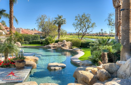 La Quinta House | PGA West Tuscan Custom Estate with multiple Spas and Steam Shower