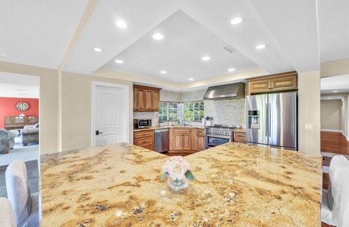 West Covina House | Private Hilltop Retreat · 180° City Light Views